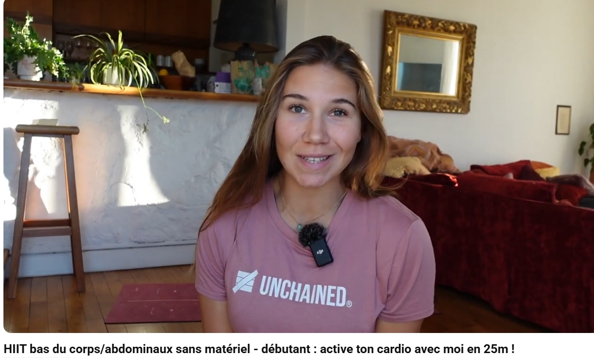 Extrait vidéo : HIIT bas du corps et abdominaux sans matériel
